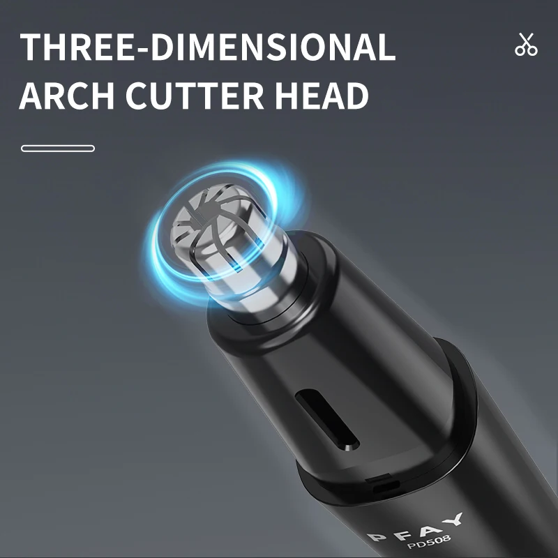 PFAY PD508 Elektrische Nase Haar Trimmer Für Männer Ohr Augenbraue Trimmer IPX7 Wasserdichte Rasierer Rasierer Haar Clipper Rasieren Maschine