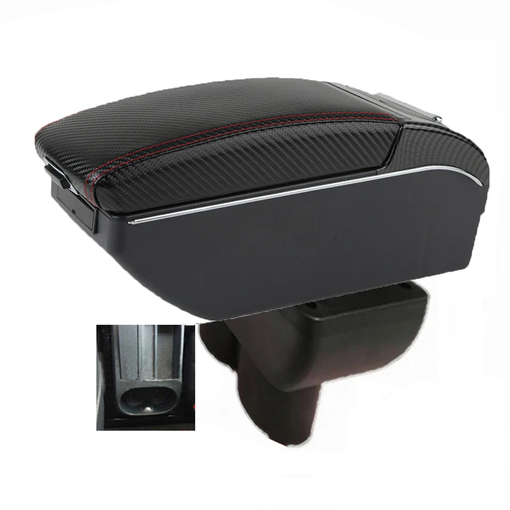 Voor Caddy Armsteun Box Volkswagen VW Touran Caddy Armsteun Auto Opbergdoos Arm Bracing verhogen Interieurdetails Retrofit Onderdeel