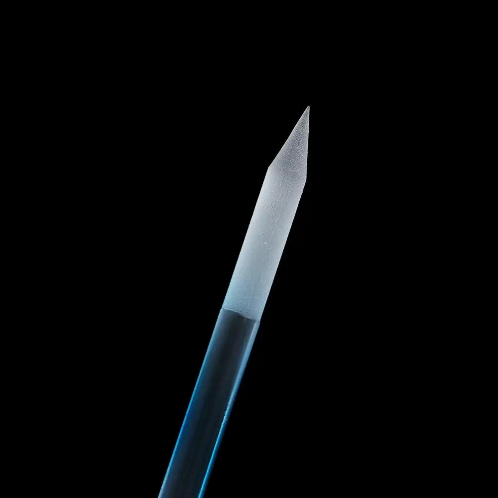 Nail Polishing Non-slip Gradient color Nail Art Tools Double Sided Nail File Glass Cuticle Pusher Cuticle Remover Pedicure Tool