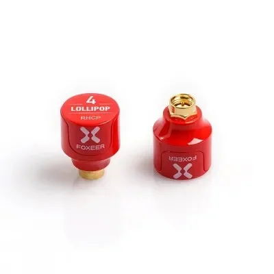 2PCS Foxeer Lollipop 4 V4 Stubby FPV Antenna 2.6DBi 5.8G LHCP RHCP SMA RP-SMA Micro Mushroom Receiver Antenna  For FPV RC Drone