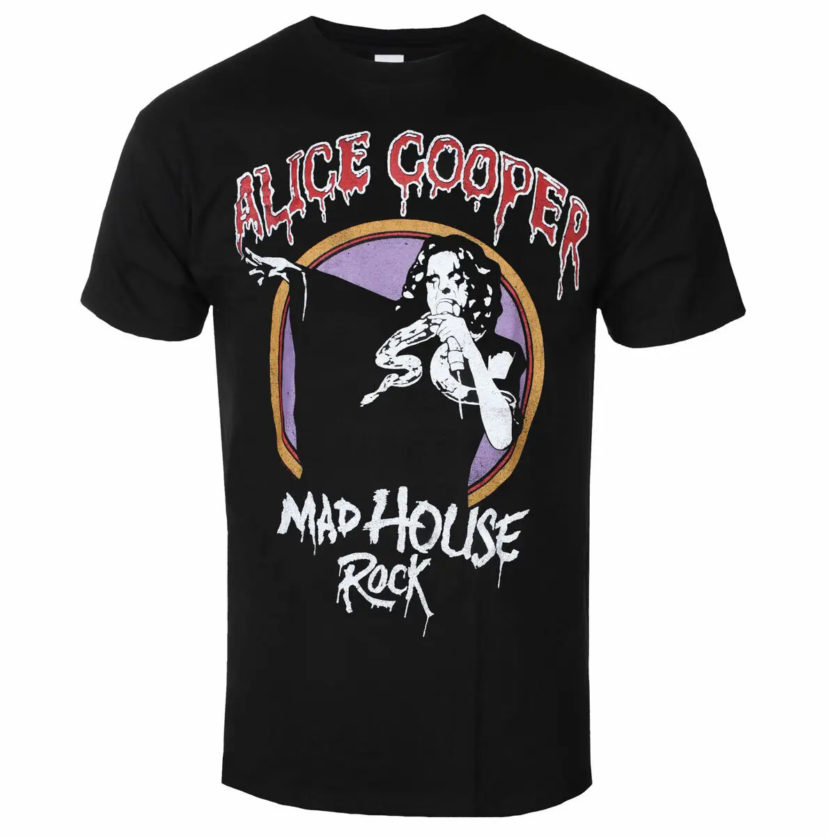 Pop Alice Cooper Grafisch Katoenen Band T-shirt Unisex Zomer Korte Mouw Modemerk Tee Luxe Casual Vintage Tees