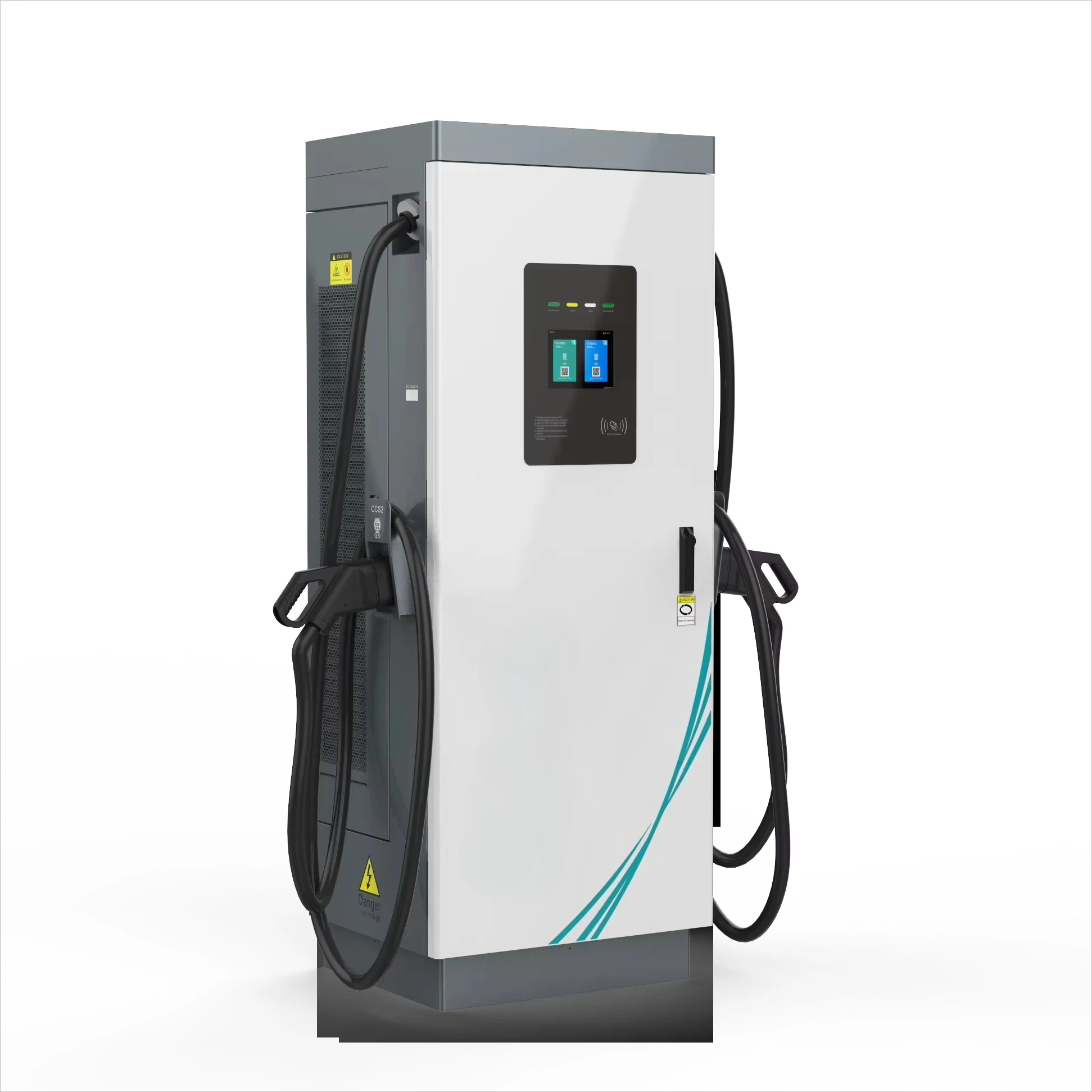 Global EV Charging Station 120kW with Intelligent Load Management and 380V/480V Input for All Vehicle Types