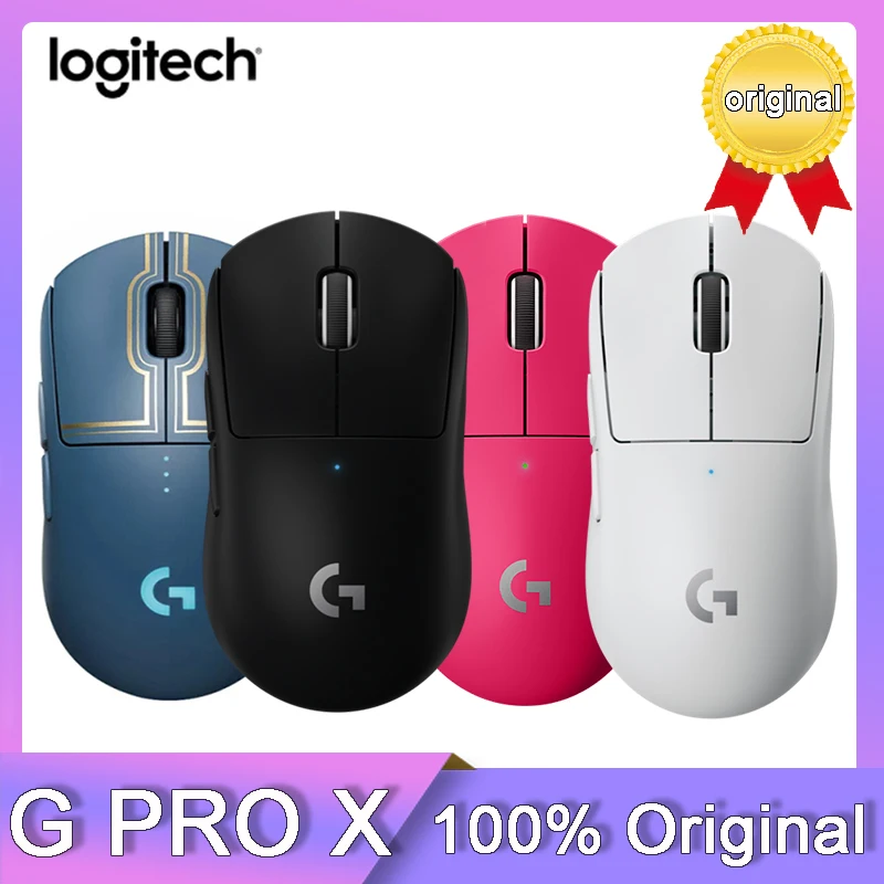 Logitech-ratón inalámbrico G Pro X SUPERLIGHT / G PRO, periférico programable mecánico ligero con Bluetooth, 25K