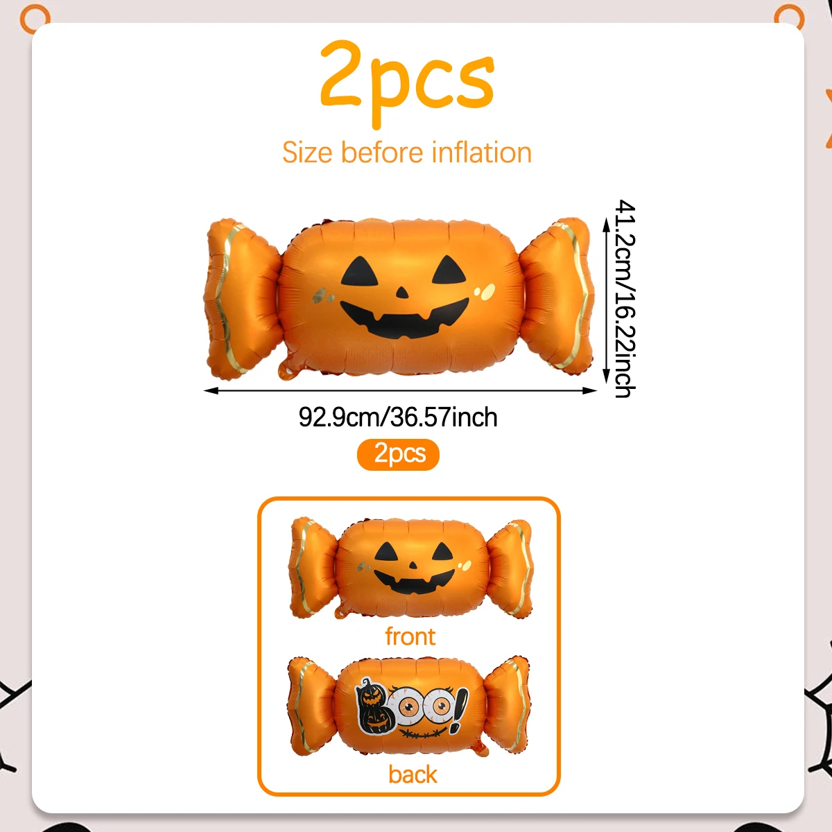 2/3-teiliges Halloween-Süßigkeiten-Set, geeignet für Halloween-Dekorationen, Geburtstagsfeiern, „Trick or Treat“-Veranstaltungen. – Detail 4