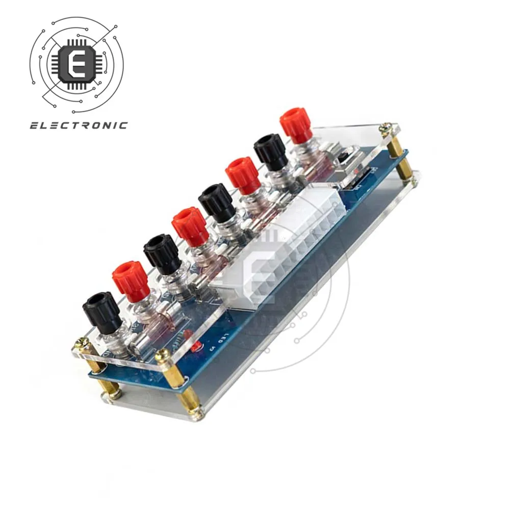 Sasis Daya PC Desktop XH-M229 ATX Ke Papan Adaptor Modul Outlet Sirkuit Catu Daya Terminal Output 24 Pin
