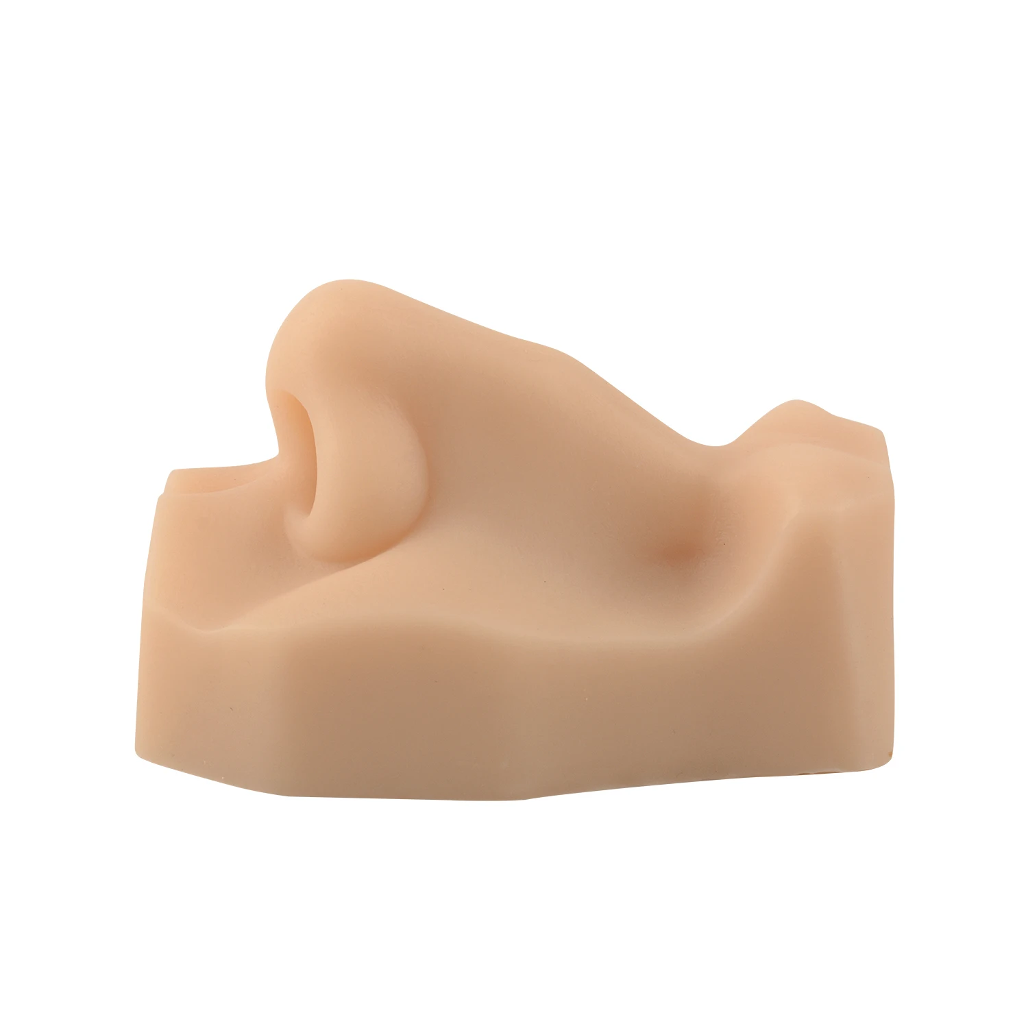 Modelo de nariz de prática de injeção de silicone simulado Rhinomodeling rhinomodelação