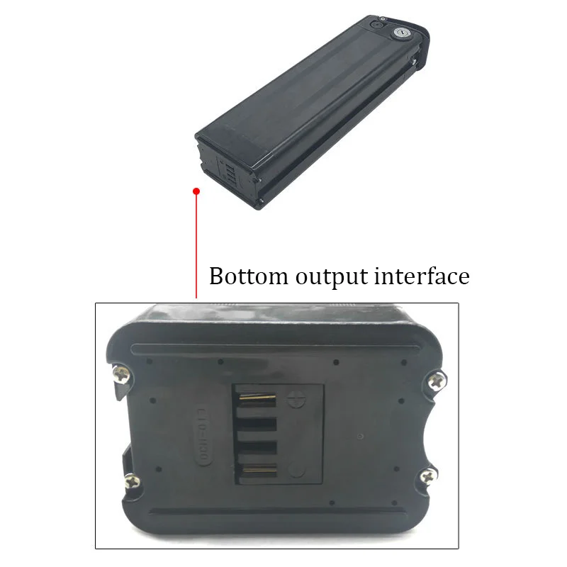 36V48V 20Ah 17Ah Silverfish Battery 18650 Lithium Rechargeable Battery Built-in BMS for 250W-1000W Bafang Motor Kit with Charger