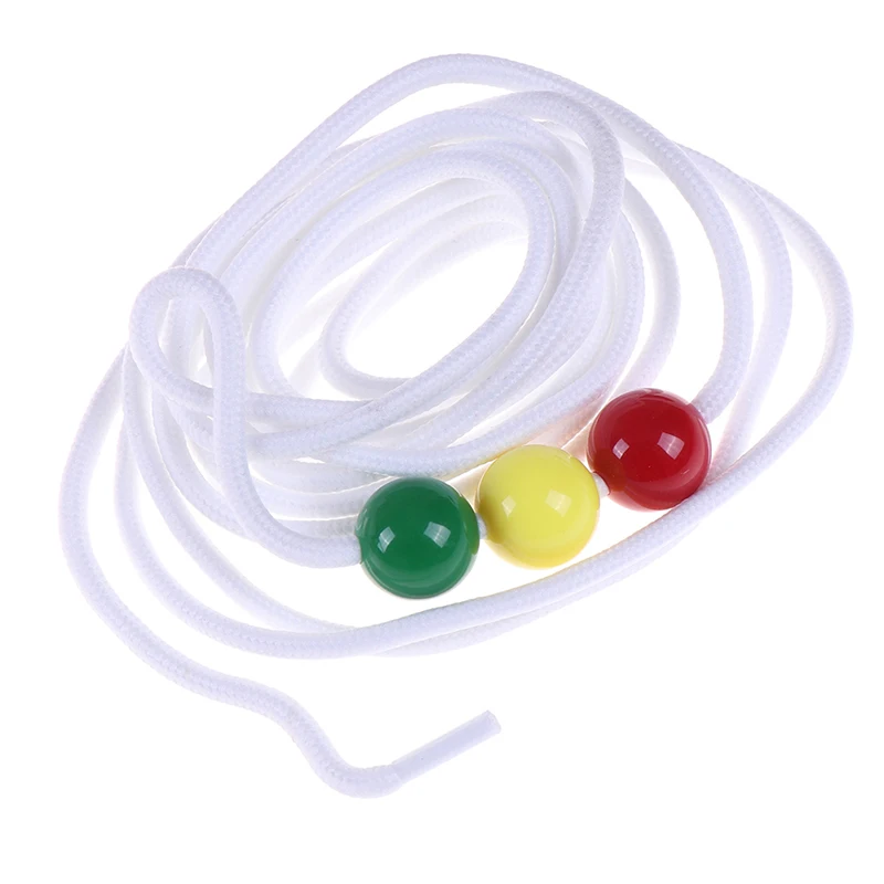 18mm Diameter Brock String Three Beads Vision Training Tool For Eye Focus Convergence Exercise Practice Supplies