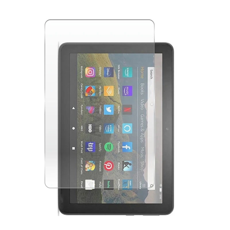 9H Tempered Glass For Kindle Fire HD 7 2022 Screen Protector HD7 7.0 Inch Tablet Bubble Free Anti Scratch Clear Protective Film