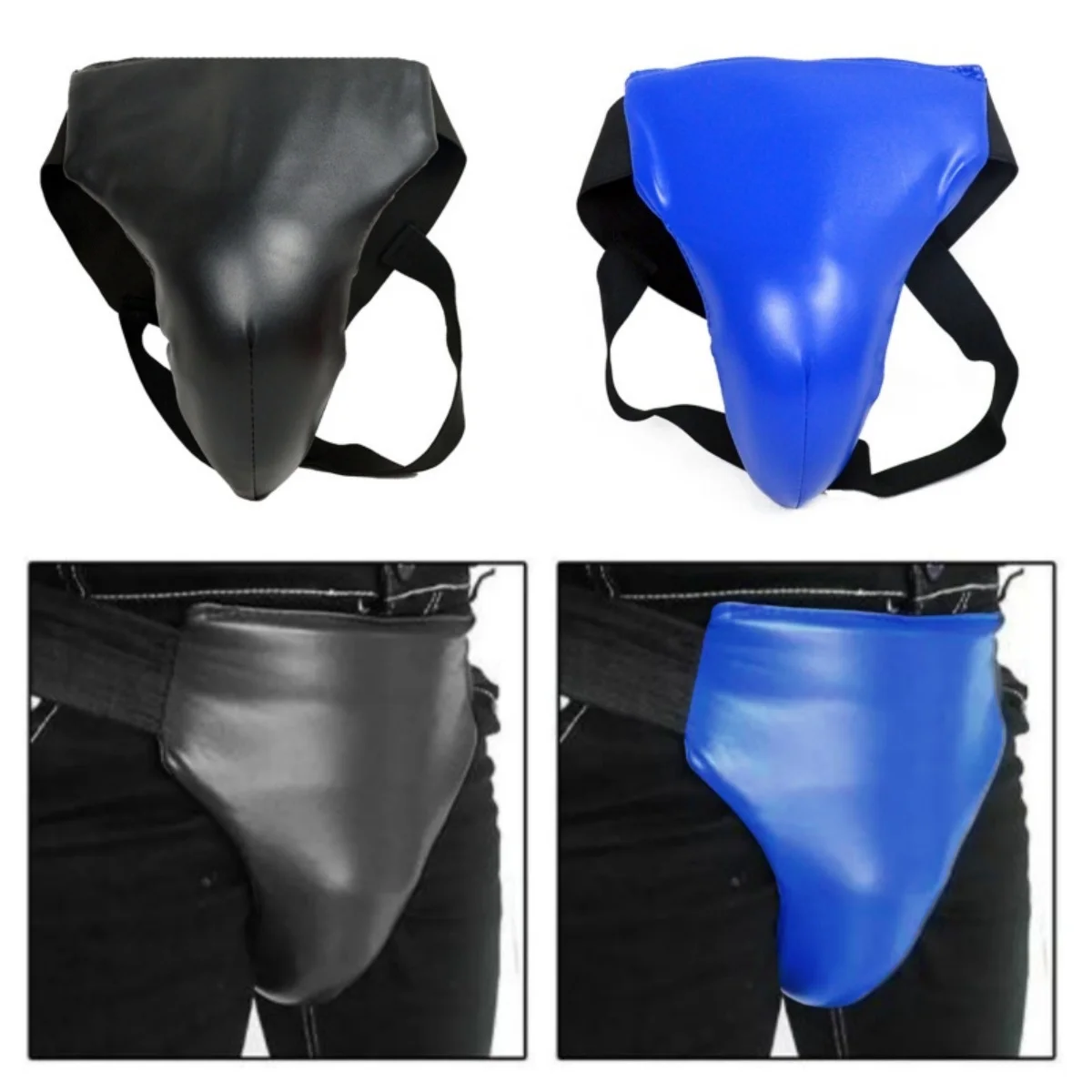 

Men and Women Sponge Groin Guard Jockstrap Crotch Protector for Exercise Training Durable Taekwondo Groin Guard Abdominal Guard