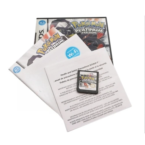 DS بطاقة الألعاب خرطوشة البوكيمون البلاتين USA/EUR/FRA/ESP/ITA/NOE نسخة لوحدة التحكم DS NDS 2DS 3DS NDSL NDSI
