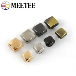 20Pcs Square Handbag Rivet Stud Screw Metal Buckles Bag Studs Nail for Leather Craft Belt Wallet Bags Decor Hardware Accessories