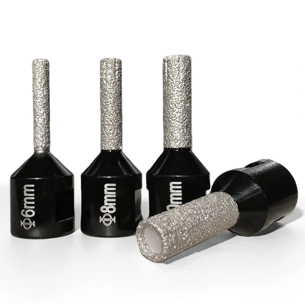 Diamond M14 Thread Grinding Hole Opener Saw Cut Stone Drilling Crown Core Drill Bit Dry Porcelain Tile Granite Masonry Marble