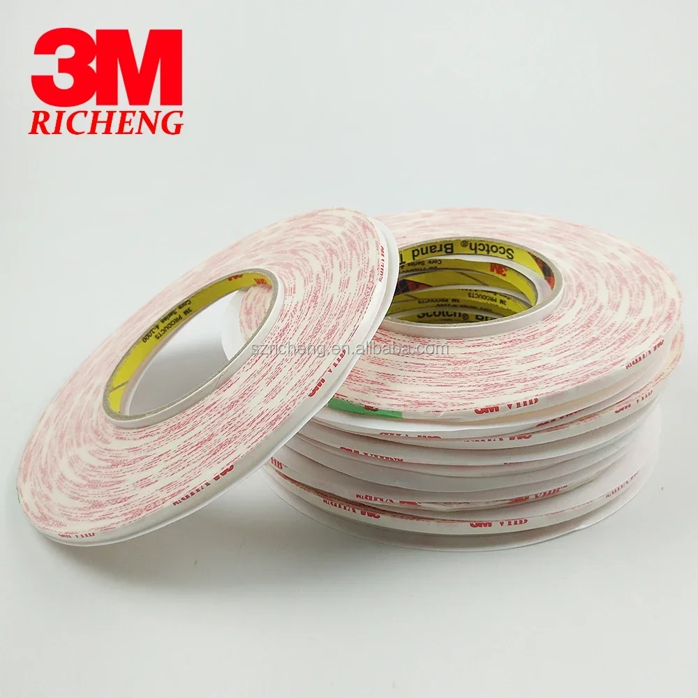 3M Brand Die Cutting Sticker 4920 Double Coating Adhesive Acrylic Foam Tape White