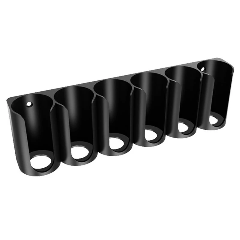 A48P-RV For 6-Bay Caulking Gun Storage Resin Holder For Garage Wall-Mounted Organizer For Garage Neat Storage