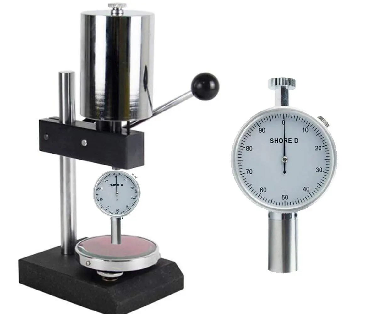 Manual Shore D Durometer Test Station Stand For Type D Hardness Tester Meter Included Single Pointer Hardometer Hardness Gauge