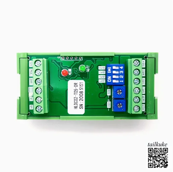 Stepper Motor Controller with Forward and Reverse Speed Limit HLDC02-T05 High-frequency Servo Pulse Generator