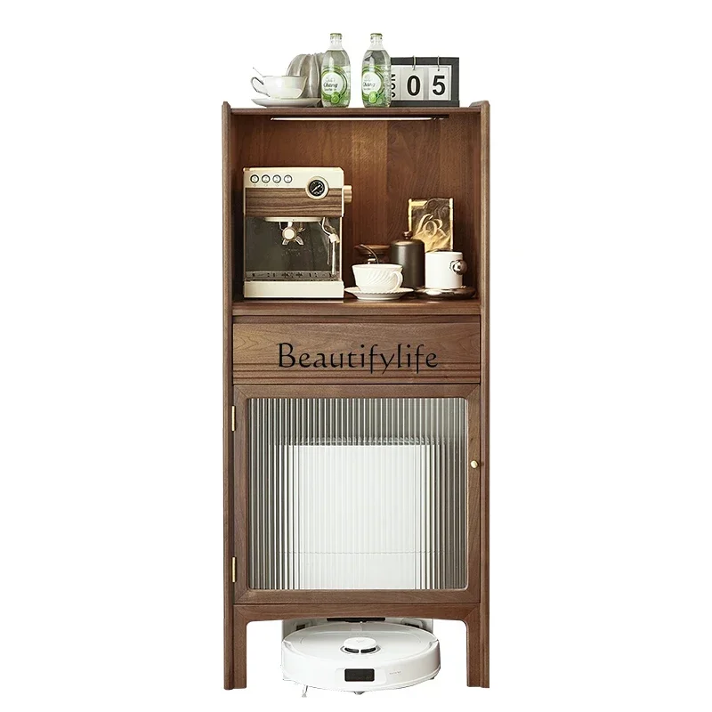 

NEWNordic solid wood sweeping robot cabinet guest restaurant storage side cabinet