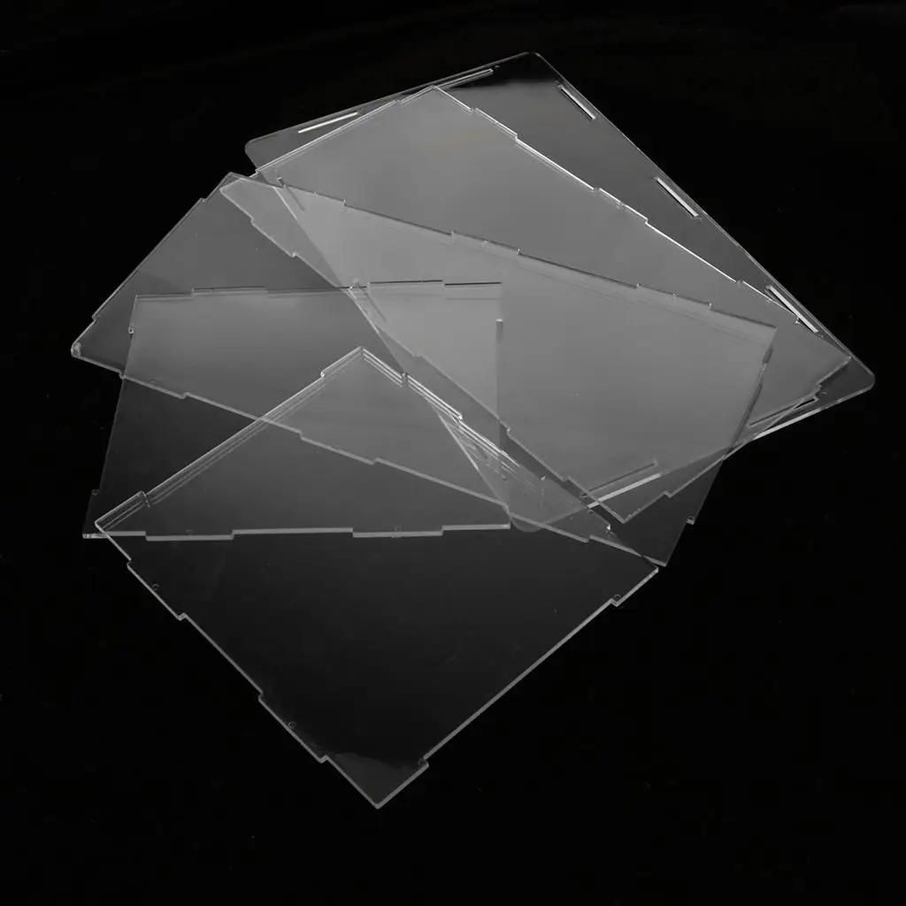 Large Clear 3 Tier Plastic Display Box for Anime Figures Comic Heroes Cars and Blocks Collection Dustproof Storage - view 5