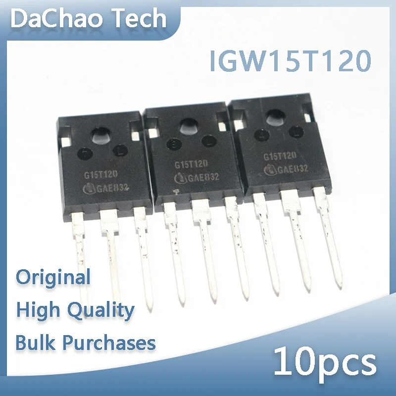 10pcs IGW15T120 G15T120 15A 1200V TO-247 Inf GBT Original New