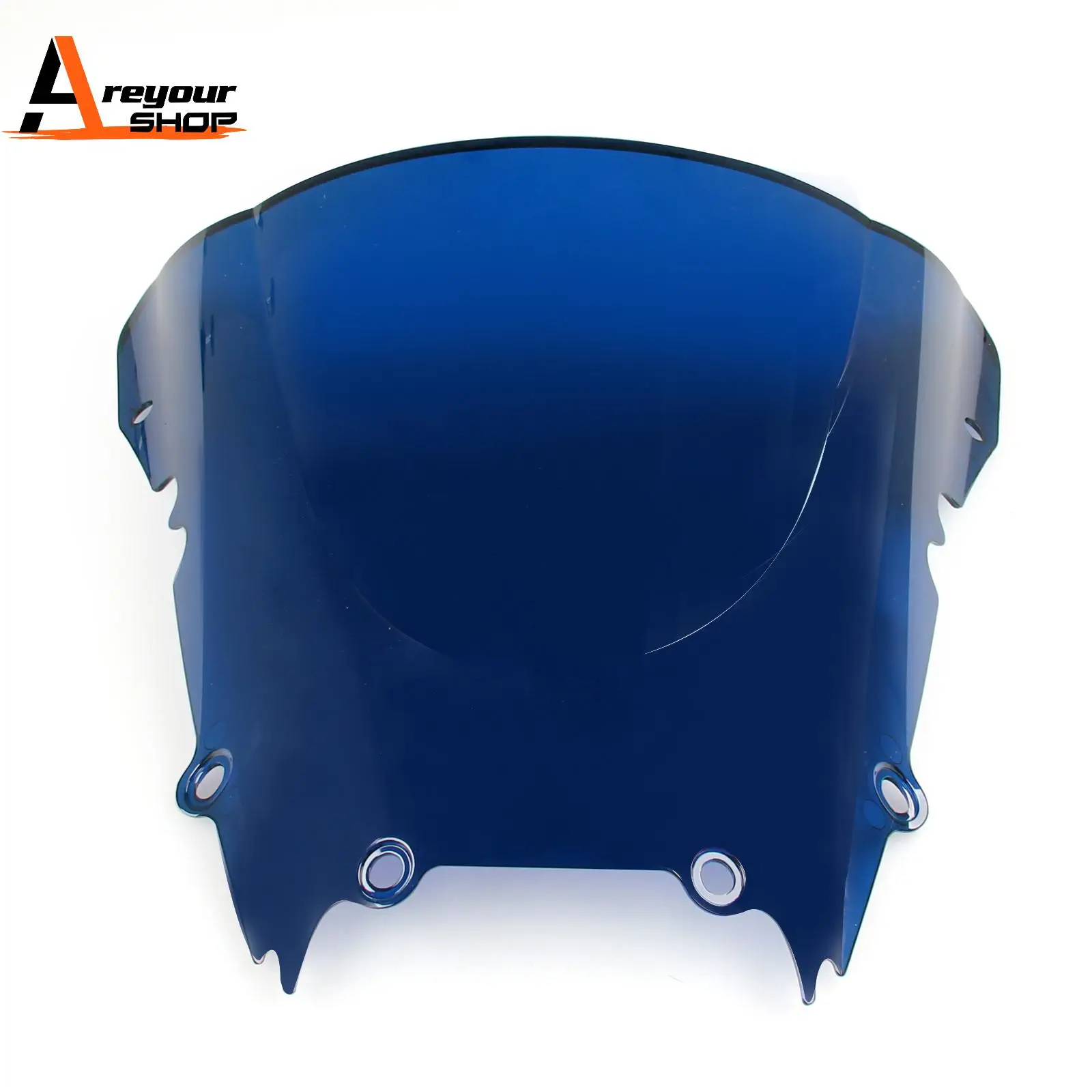 

Лобовое стекло с двойным пузырем для Yamaha YZF R6 1998-2002, синее