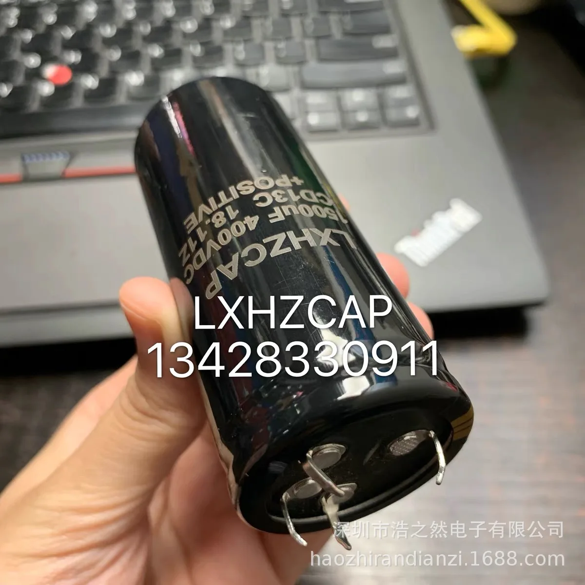 

The new electrolytic capacitor 400V1500UF 35X80 four-pin CD13C 450V1500UF 35X70