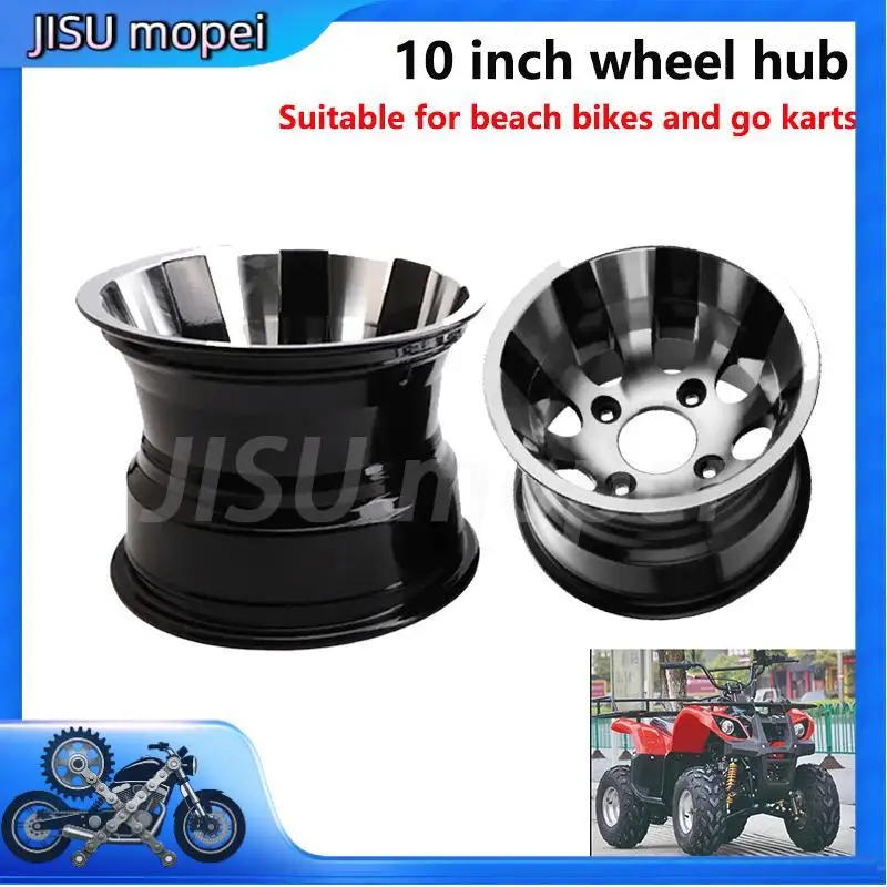 

10 inch front and rear aluminum alloy wheels suitable for go kart ATV beach bike 22X10-10 inch 23x7-10 wheels