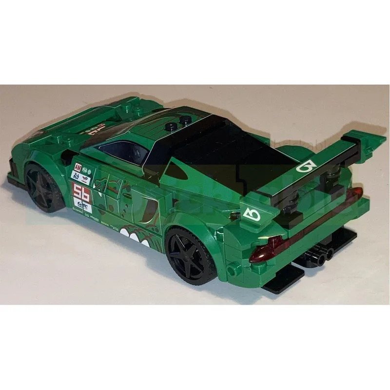 

MOC-187423 Новая классическая модель спортивного гоночного автомобиля 1990-х годов, 262 деталей, игрушка на день рождения для мальчиков и детей