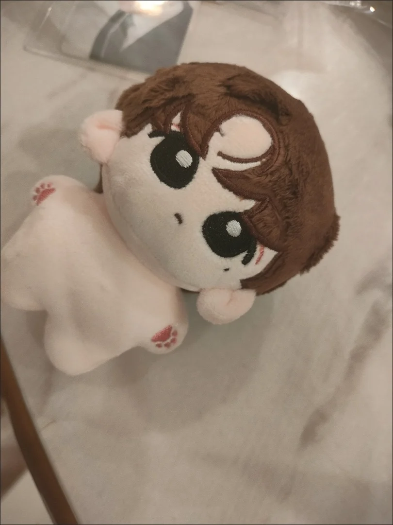 محشوة 10 سنتيمتر لي Heeseung وسيم بوي لطيف أفخم دمية المفاتيح لمجموعة المشجعين أو أطفال الكبار هدية عيد ميلاد