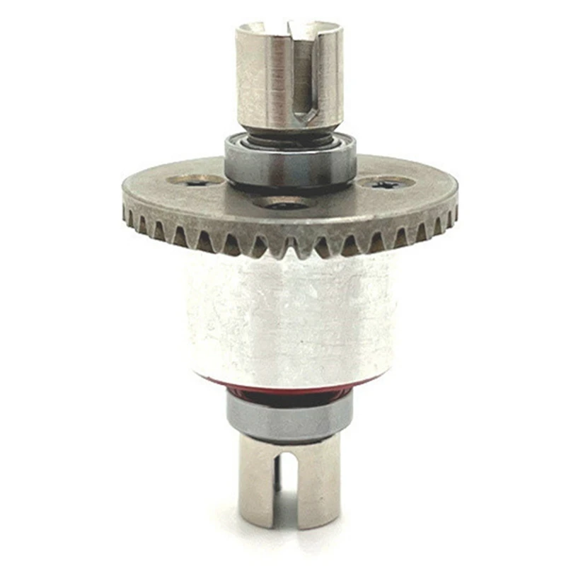 Geschikt voor 1/14 1/12 144001 124008   R/C Auto Vervanging Metalen Upgrade Voor- en Achterdifferentieelen