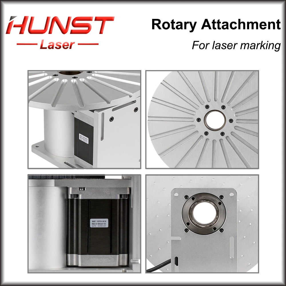 Hunst D30 طاولة دوارة قطرها 300 مللي متر 20 علبة القلم جهاز دوار + سائق DM5042 مناسبة لآلة التعليم بليزر الألياف لتقوم بها بنفسك القلم #6