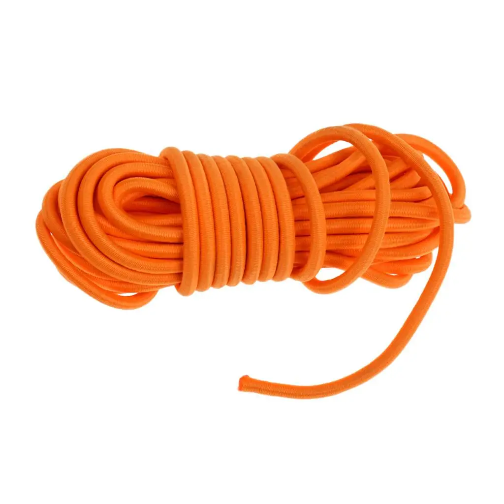 Resistant Elastic Shock Cord Strong Bungee Rope Marine Tie Down Stretch Rope for Kayak Camping