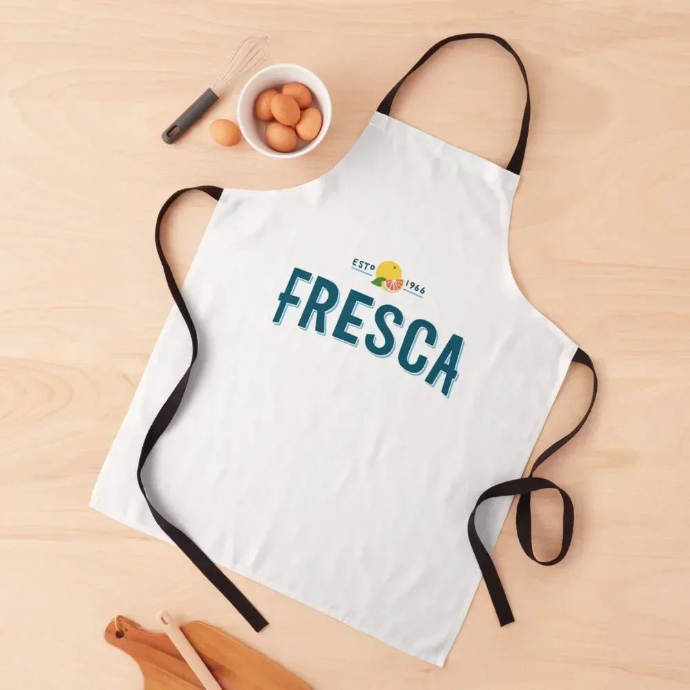 

Fresca logo Apron Women's christmas kitchen Kitchen New 2022 Year Apron