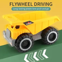 18cm Children Dump Truck Toys Loading and Unloading Trucks Boys Puzzle Skidding Inertia Car Model Construction Vehicles