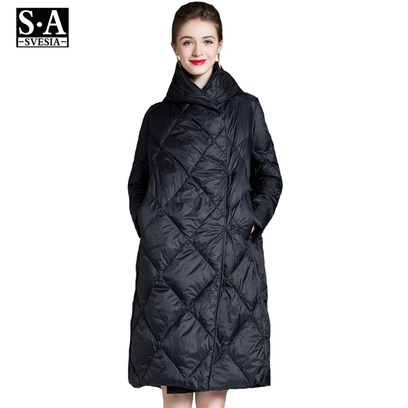 Doudoune à capuche longue pour femme, manteau ample, chaud et épais, surdimensionné, vêtement d\'extérieur, nouvelle collection hiver 2022