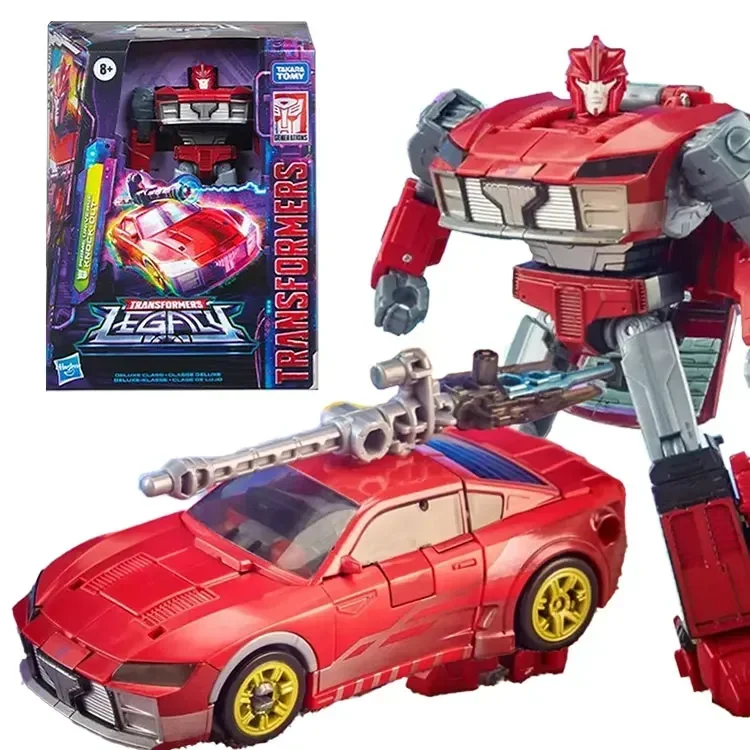 

In Stock Hasbro Transformation Toys Deluxe Knockout Legacy Series Leader's Certificate Robot Action Figure Model Gift Collection