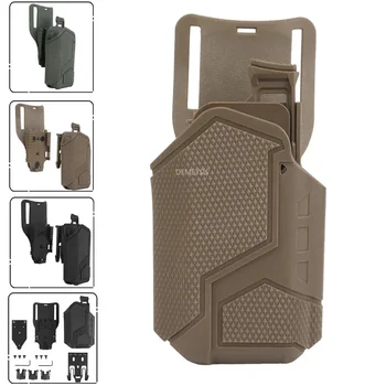 戦術ホルスター X300U-A 懐中電灯ユニバーサル射撃ピストルウエストベルトホルスタークイックリリース狩猟エアガンウォーゲームガンキャリー