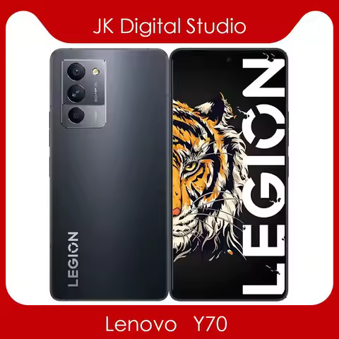 New Lenovo LEGION Y70 5G Snapdragon8+ Gen1 6.67inch OLED 144Hz 5100Mah 68W Dash Charge 50MP Camera NFC