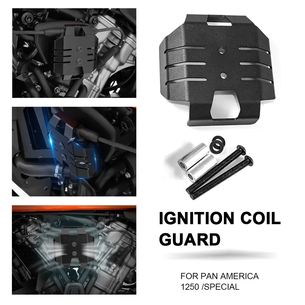 

Motorcycle Accessories Ignition Coil Guard For RA1250 PA1250 Pan America 1250 S Special 2021 2022- Protective Cover protection