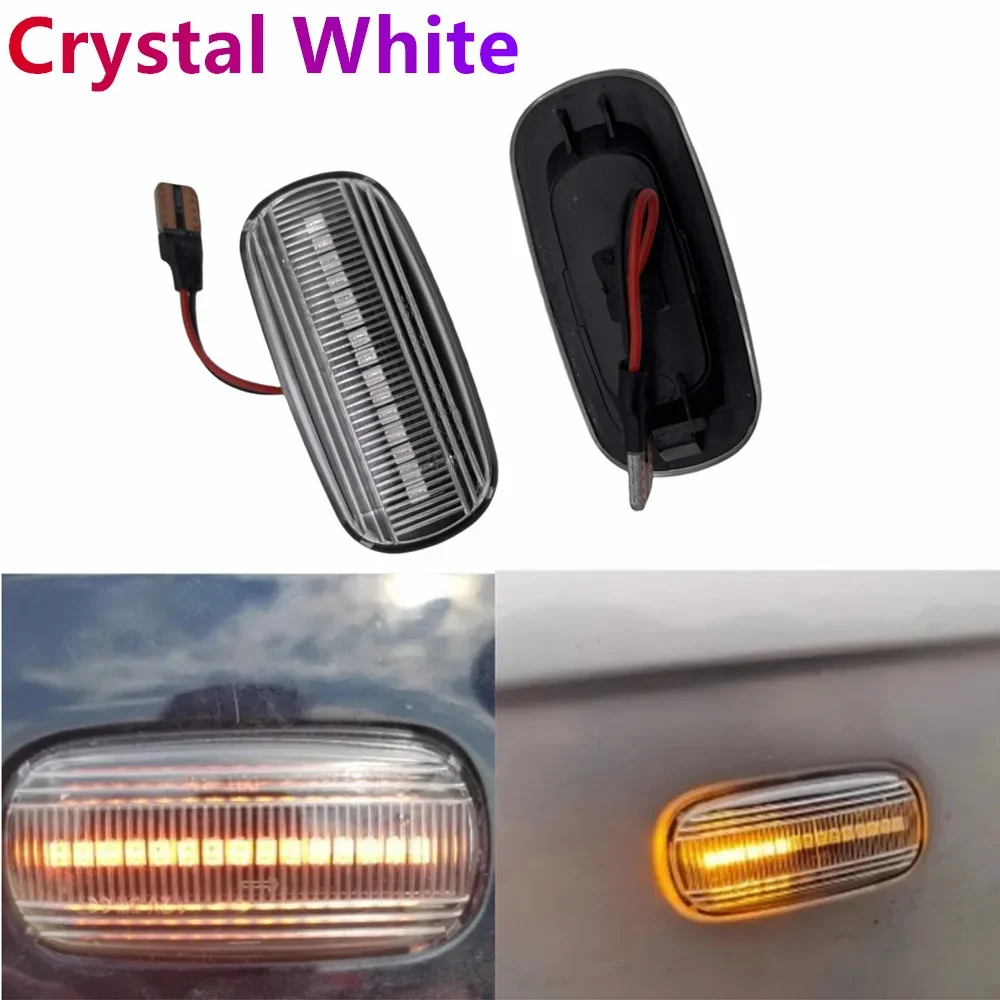 NEW Dynamic LED Turn Signal Side marker light Front Fender Marker Light For Audi A3 S3 8P A4 S4 RS4 B6 B7 B8 A6 S6 RS6 C5 C7