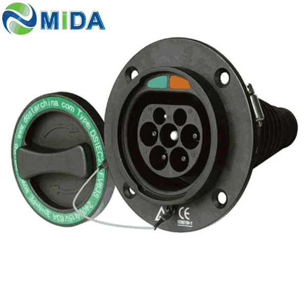 

Type 2 Male EV Charging Socket 16A/32A