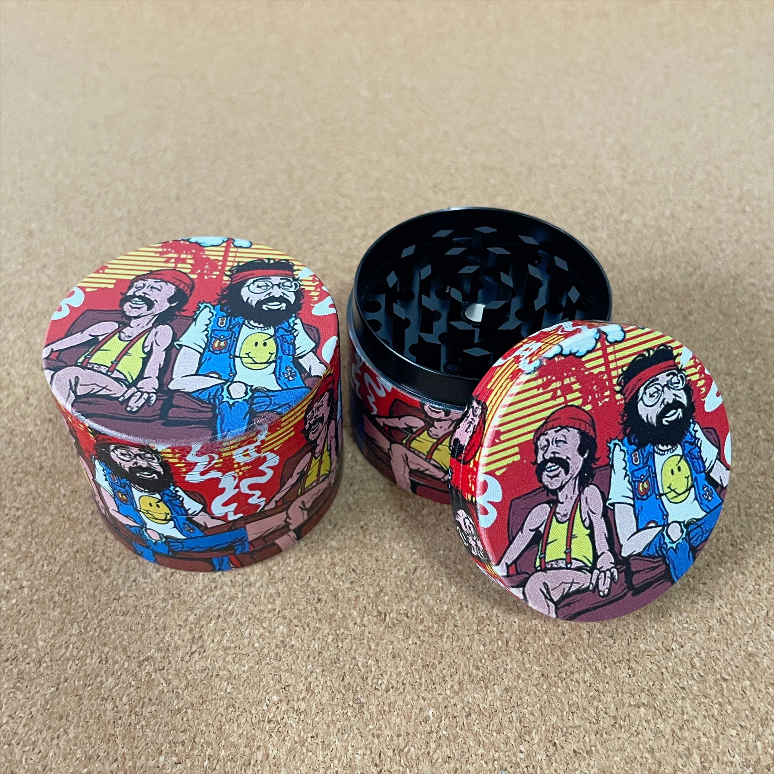 50 مللي متر/2 بوصة ملحقات التدخين مطحنة الأعشاب المعدنية