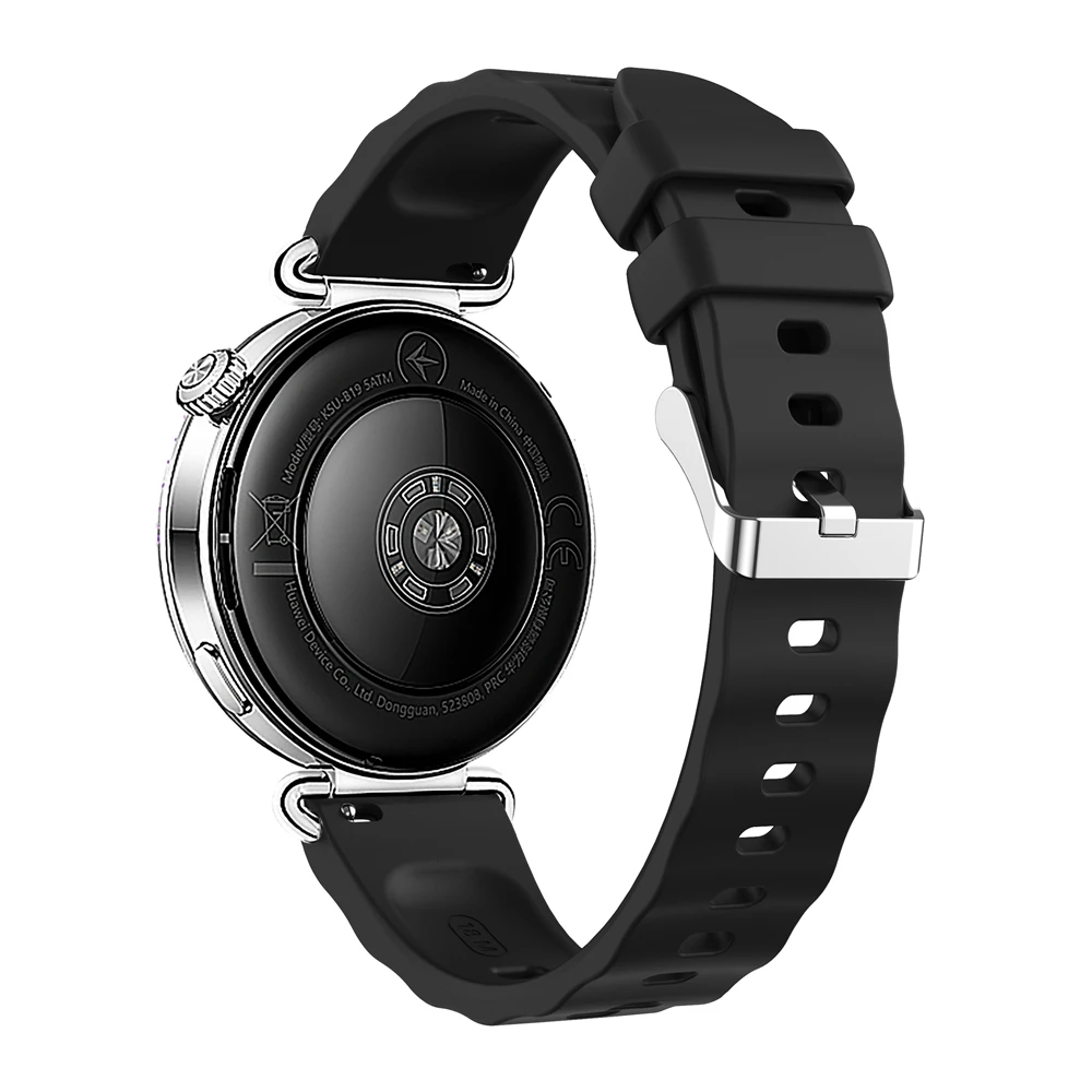 18 mm Damen-Silikonarmband für Garmin Venu 4 41 mm/3S/2S Ersatzarmband für Forerunner 265S/255S Music/Vivoactive 4S 3S – Detail 11