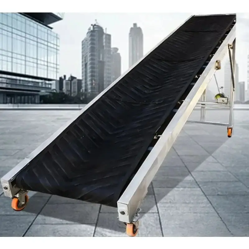 

Professional Multi-Purpose Folding Incline Conveyor System Portable Electric Loading Feeder Adjustable Height Assembly Line