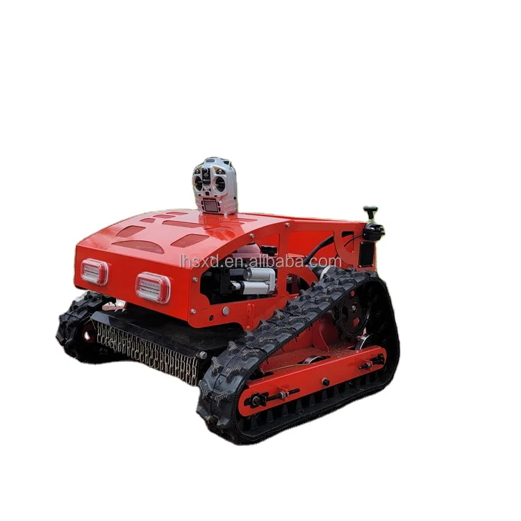 

Мини-гусеничная газонокосилка с дистанционным управлением/самоходная четырехколесная сварочная машина/дробилка для травы