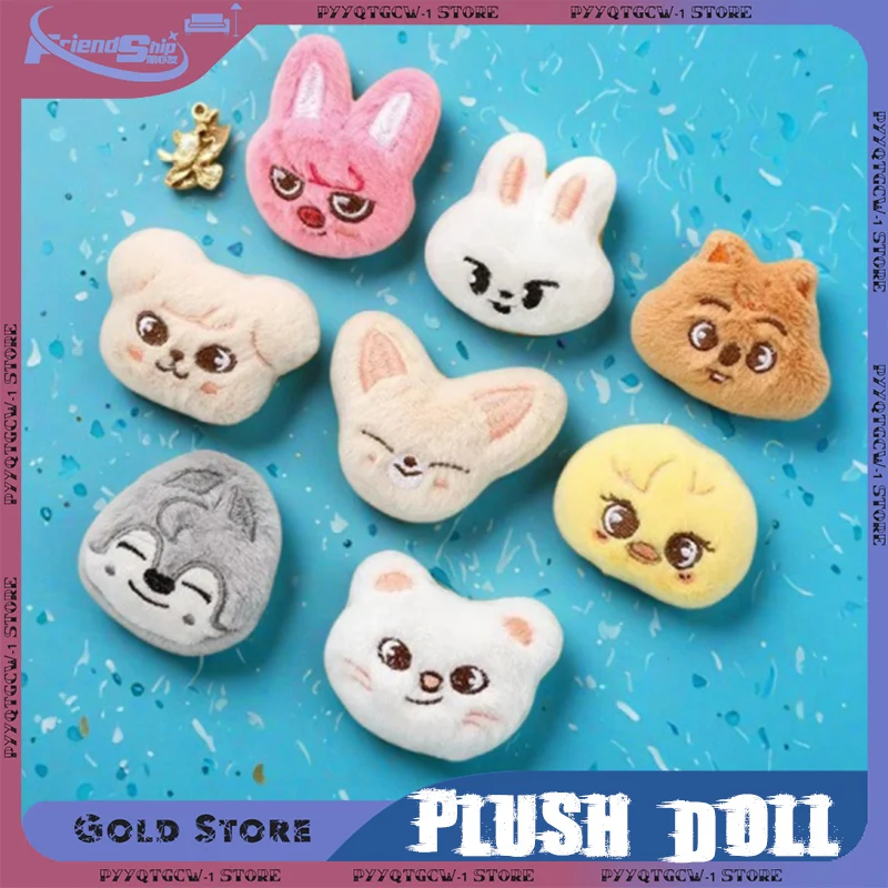 

SKZOO Doll Pin Brooch for Stray Kids Fans Lovely Cartoon Cute Animal Design Badge for Daily Wear Bag Hat Decoration Accessory