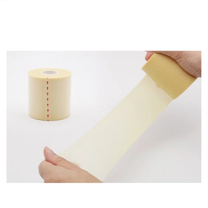 Foam Cotton Skin Film Self-adhesive Elastic Bandage Elbow Knee Skin Mask Film Foam Underwrap Sports Pre-Wrap for Athletic Tape