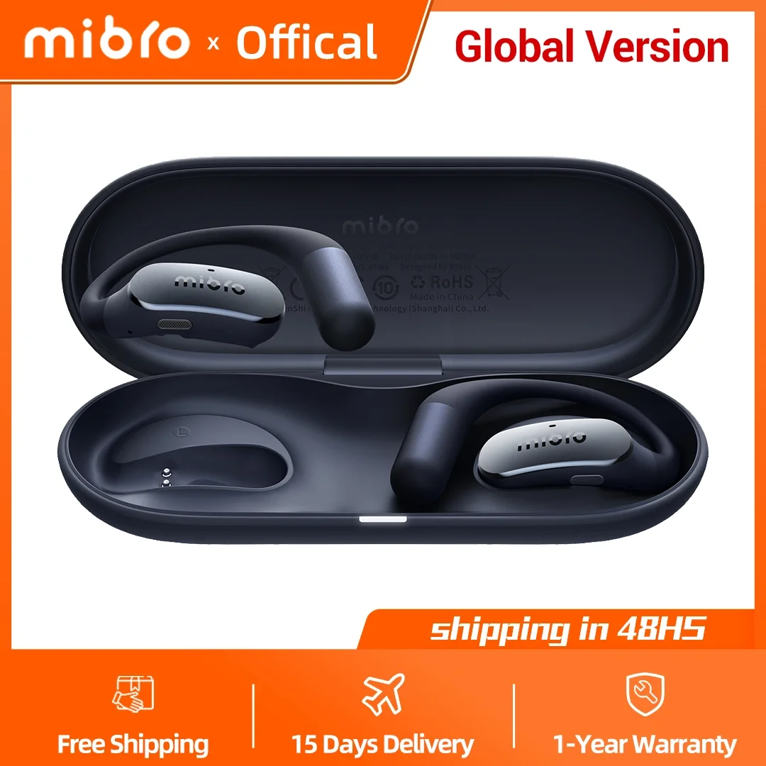 

Mibro Wireless Earphone OpenEar Pro Bluetooth 5.4 HD Call ENC Noise Canceling APP&Touch Control Sports Headphone for Android iOS