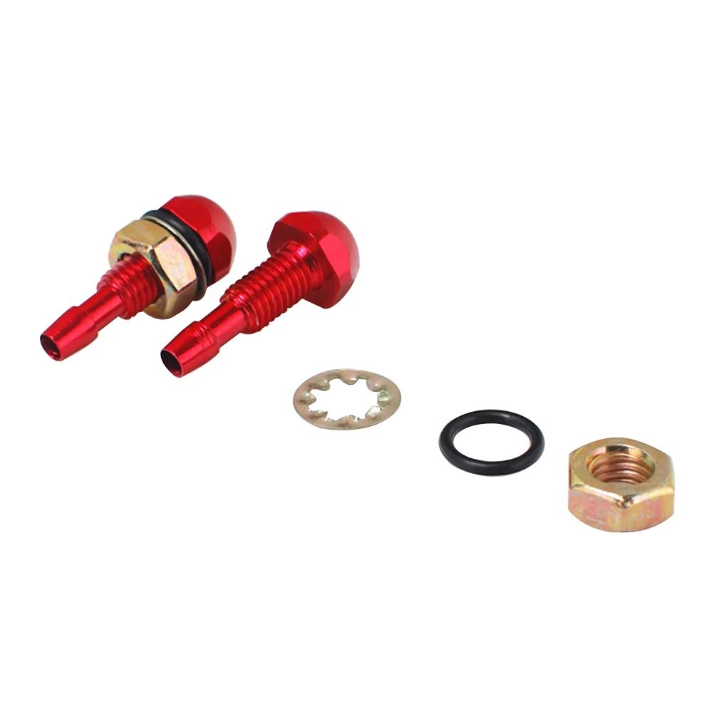 One Pair Replacement Front Windshield Washer Nozzles (Red) spray nozzle water spray jet washer nozzle