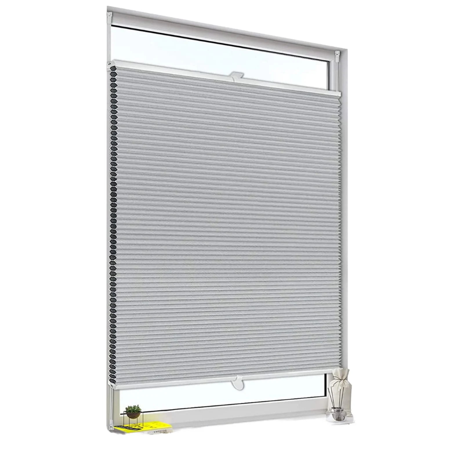 Hot Sale Modern Design Horizontal Plain Blackout UV Isolation Cellular Shades Bedroom Top-Down Bottom-Up Drill-Free Honeycomb